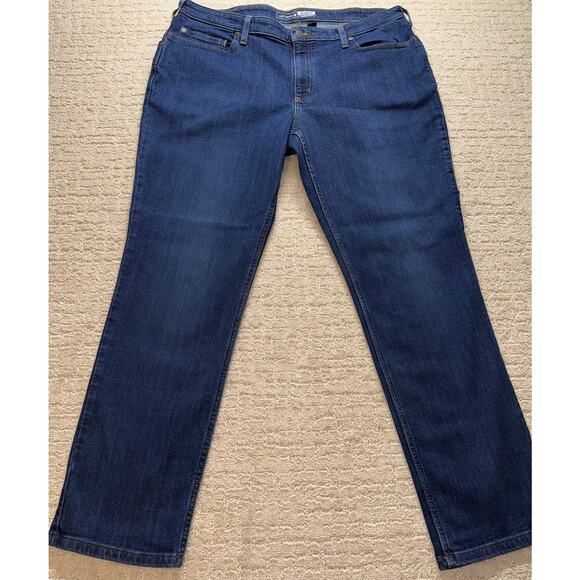 Carhartt Women's Relaxed Fit Rugged Flex Jeans Size 16 Regular Blue New - Picture 1 of 9